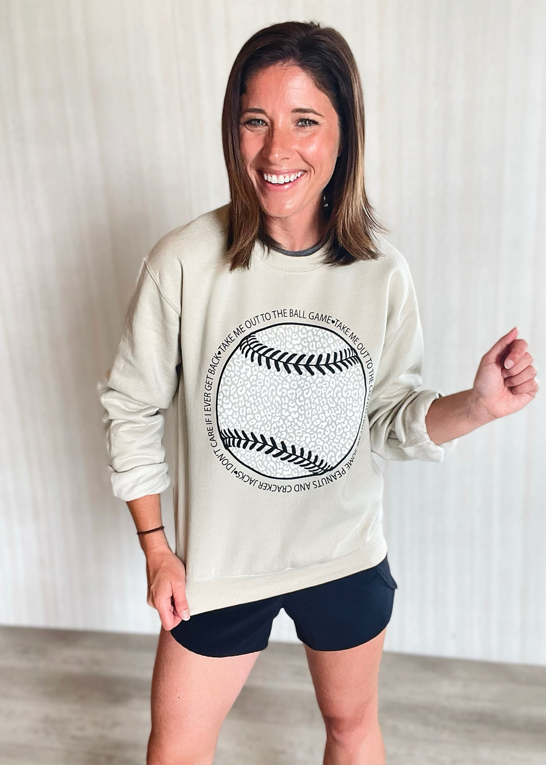 Take Me Out to the Ballgame Sweatshirt (Size Small)