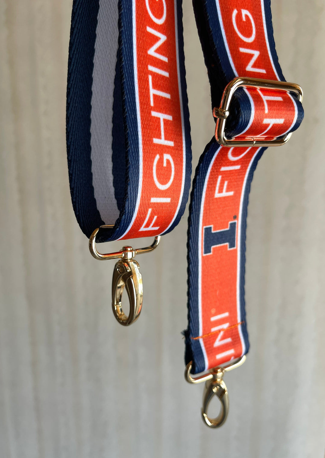 Fighting Illini Purse Strap | Illinois Bag Accessories