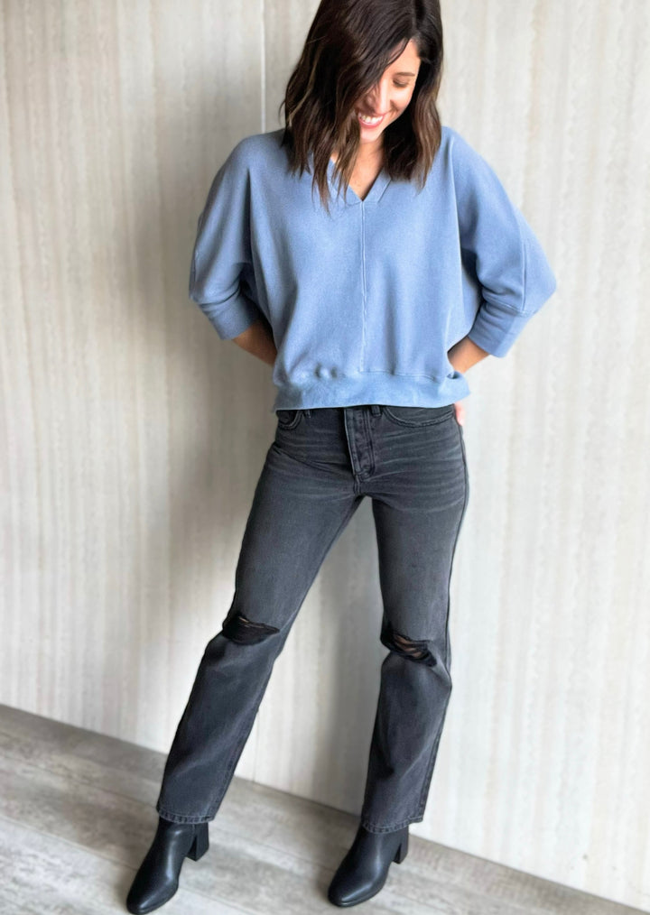 Kancan Jeans | Ultra High Rise Black 90s Boyfriend Jeans
