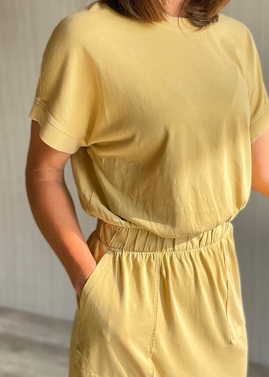 Women's Casual Butter Yellow Dress | Summer Dresses