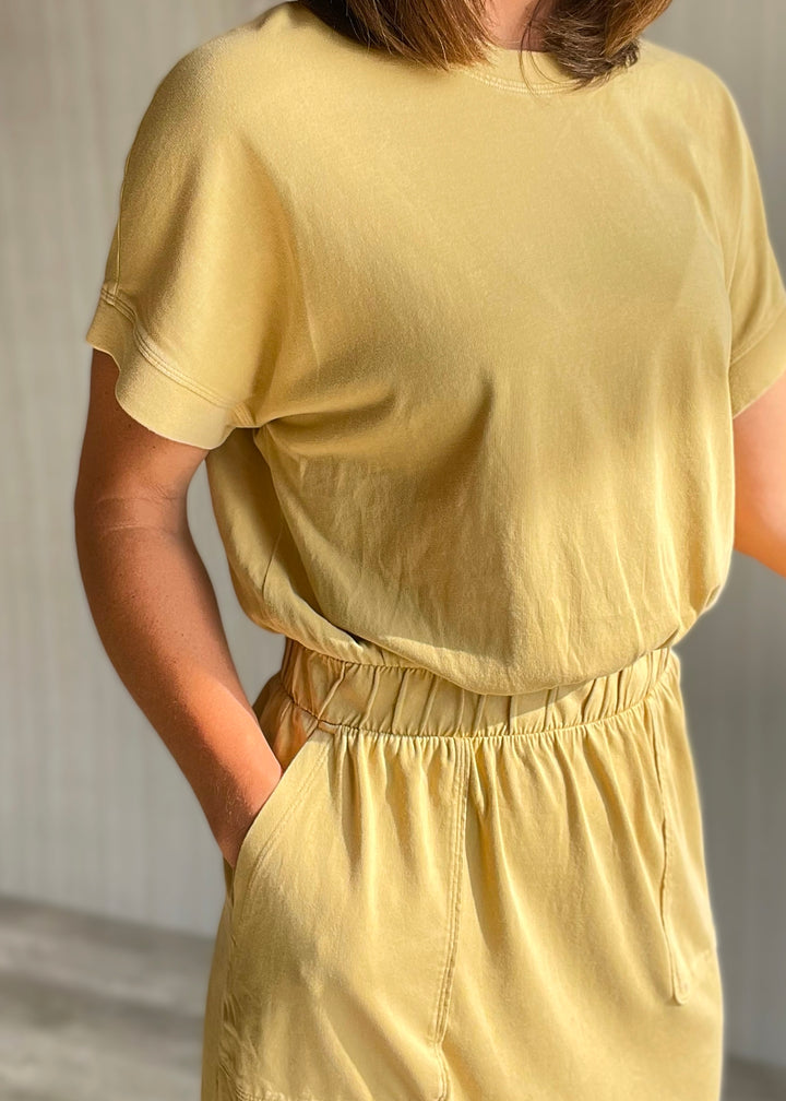 Women's Casual Butter Yellow Dress | Summer Dresses
