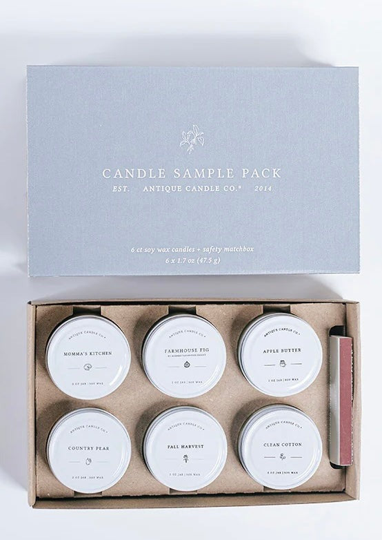 Cozy Home Sample Candle Pack