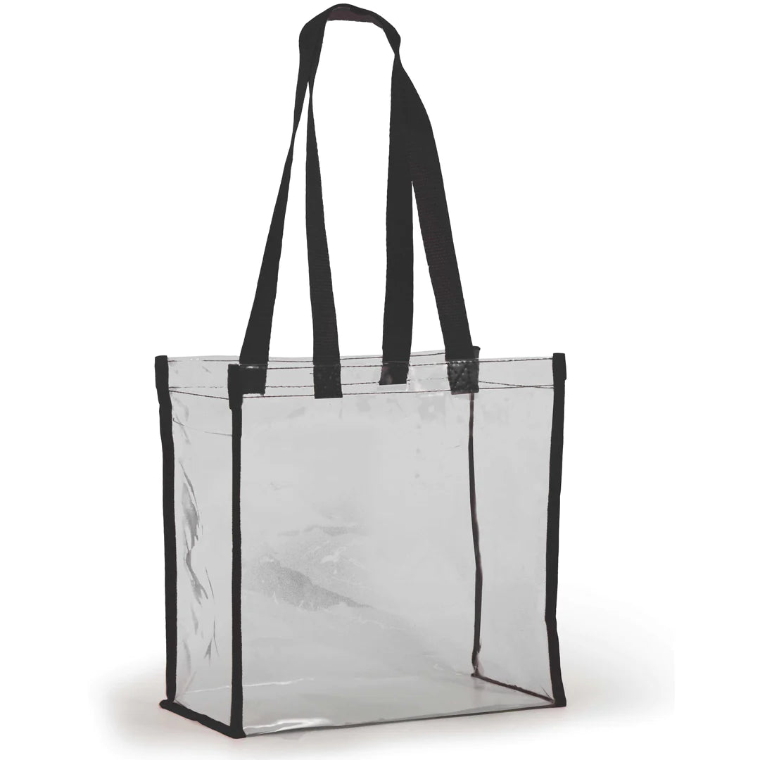 Black Clear Stadium Bag