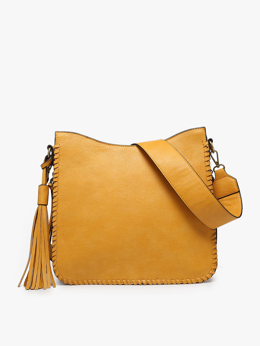 Mustard Whipstitch Crossbody