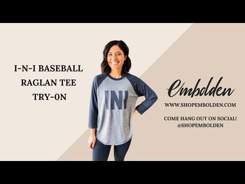 I-N-I Baseball Raglan Tee