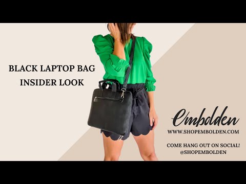 Black Laptop Bag