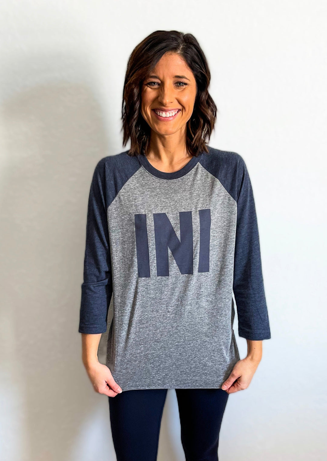 I-N-I Baseball Raglan Tee