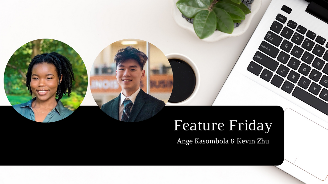 Feature Friday: Ange Kasombola & Kevin Zhu