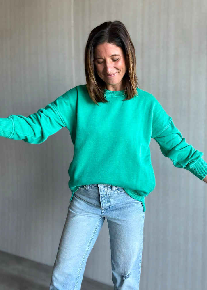 Forest Green Pullover