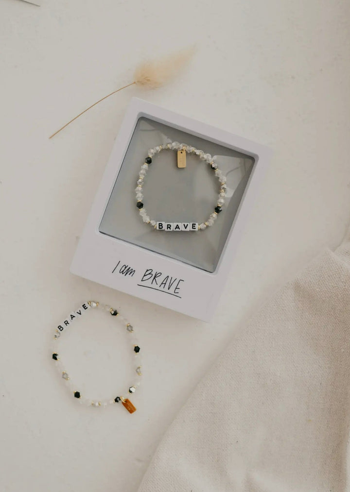 Brave Bracelet | Beaded bracelet gift