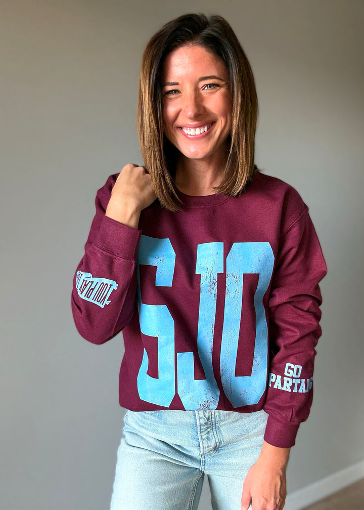 SJO Spartans Cuff Sweatshirt 4.0