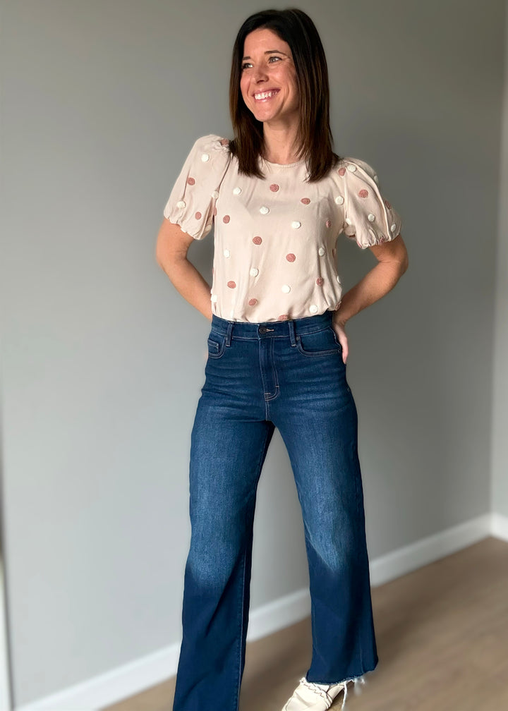 Hidden Brand - Women's Jeans - High Rise Dark Dad Jeans