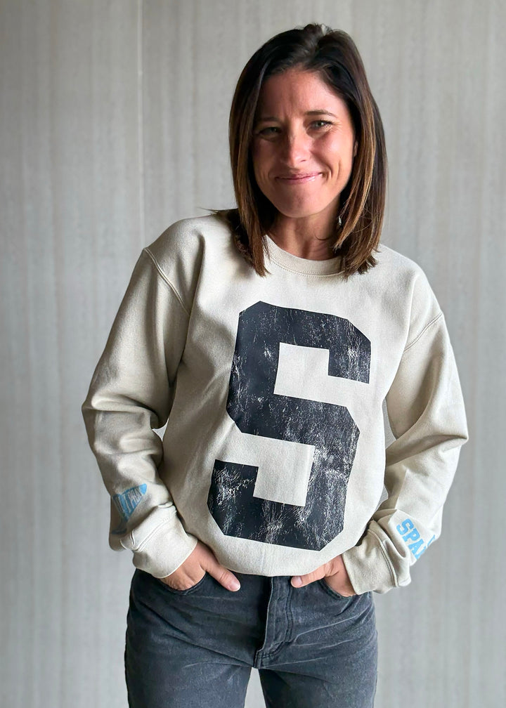 “S” Spartan Cuff Sweatshirt 2.0
