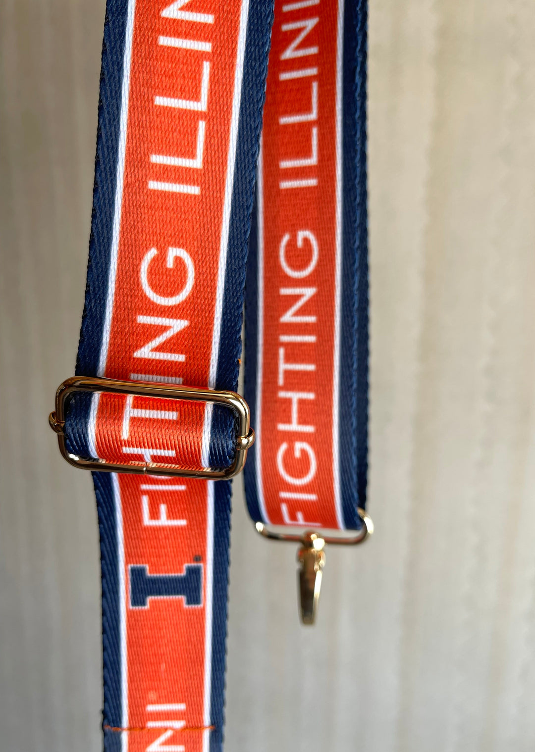 Fighting Illini Purse Strap | Illinois Bag Accessories