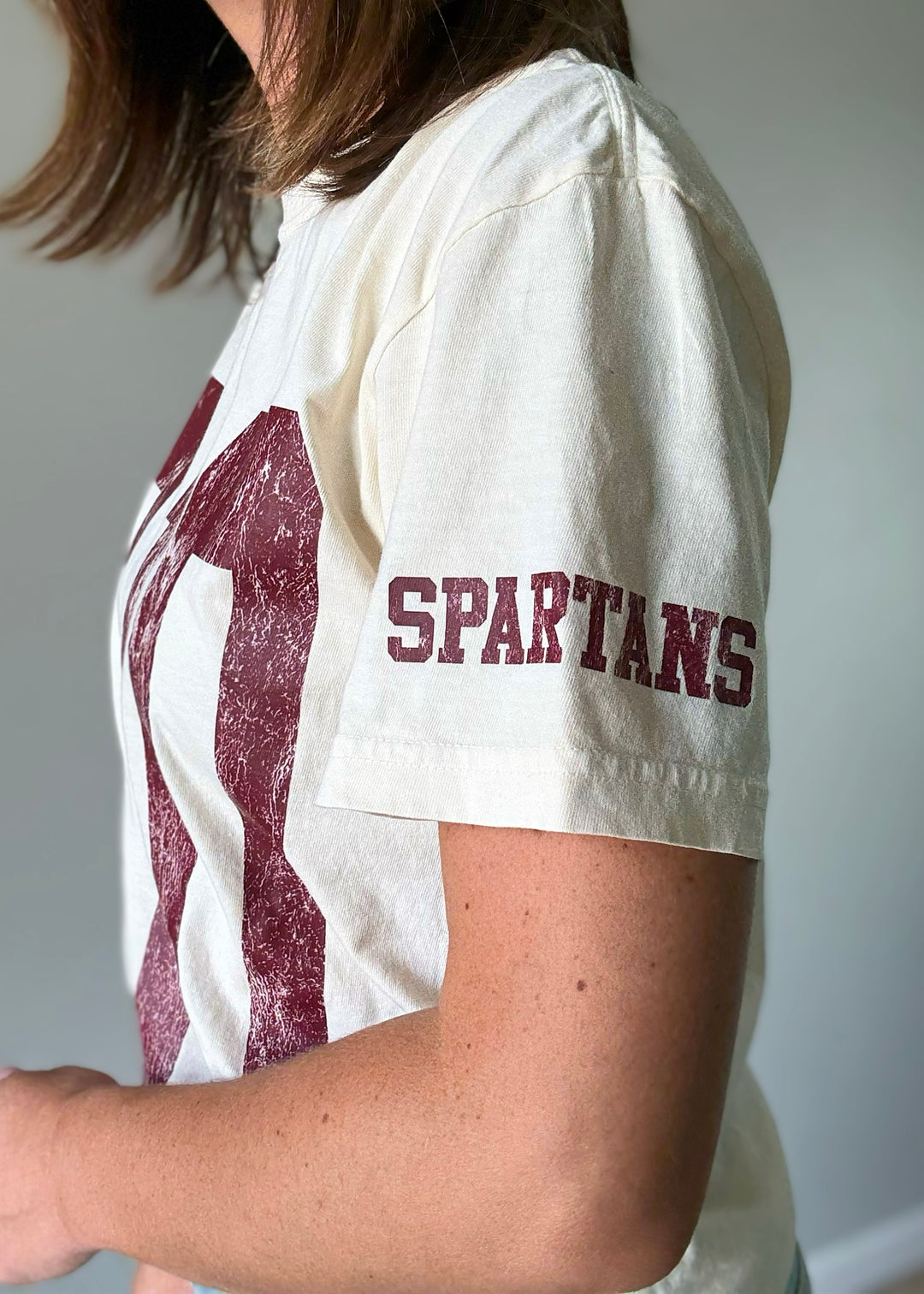 Spartans SJO Cream Tee