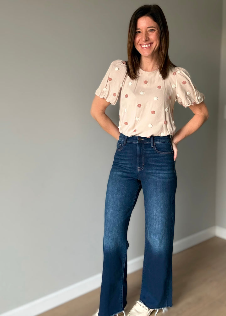 Hidden Brand - Women's Jeans - High Rise Dark Dad Jeans