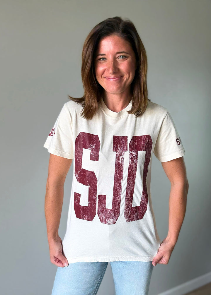 Spartans SJO Cream Tee