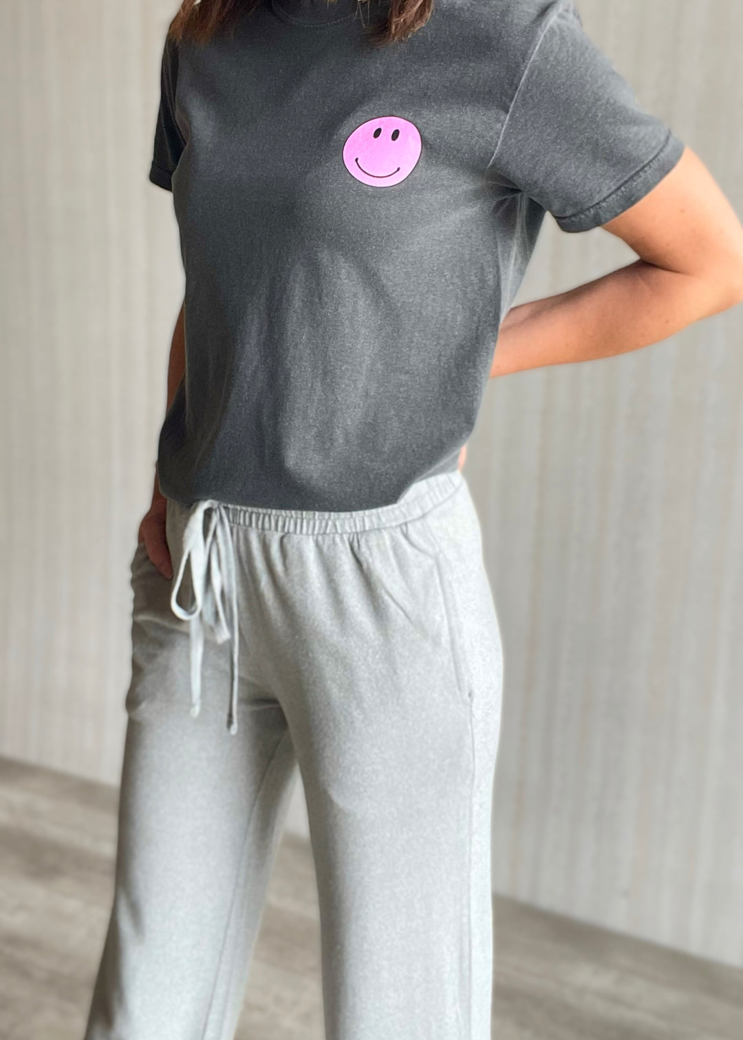 Women's Light Gray Lounge Pants | 
Comfy athleisure pants
