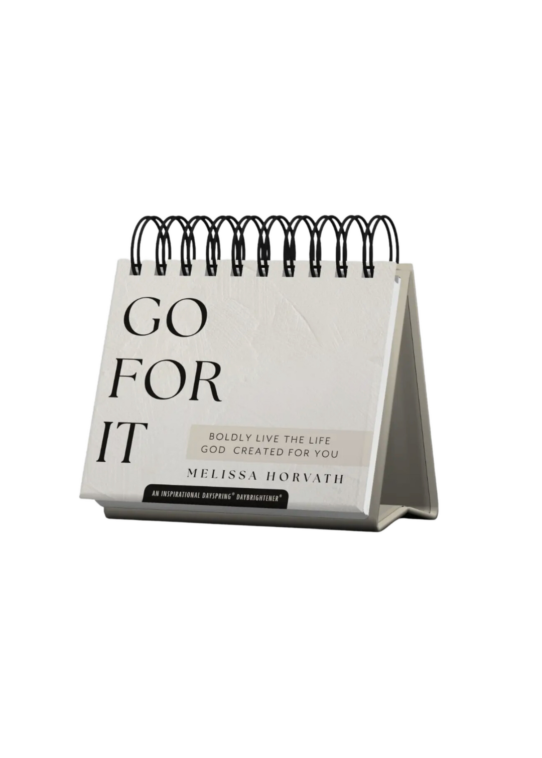 Go For It Inspirational Desk Calendar