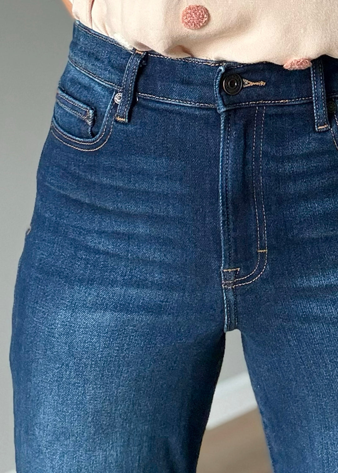 Hidden Brand - Women's Jeans - High Rise Dark Dad Jeans