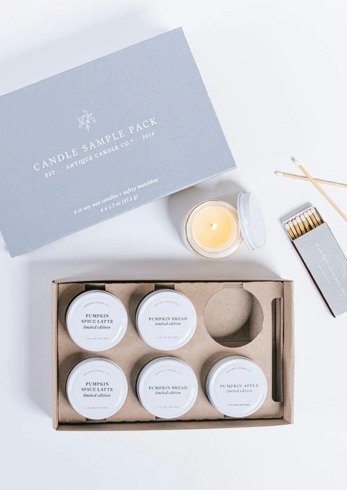 Fall candle sample pack | Pumpkin Candle Set