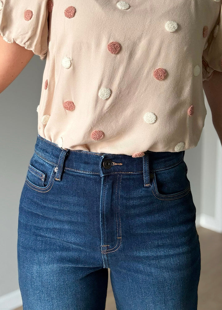 Hidden Brand - Women's Jeans - High Rise Dark Dad Jeans