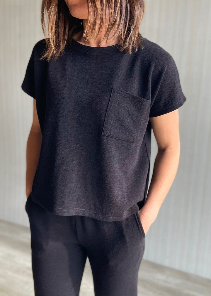 Women's Black Jogger Set  | Comfy Athleisure Lounge Set