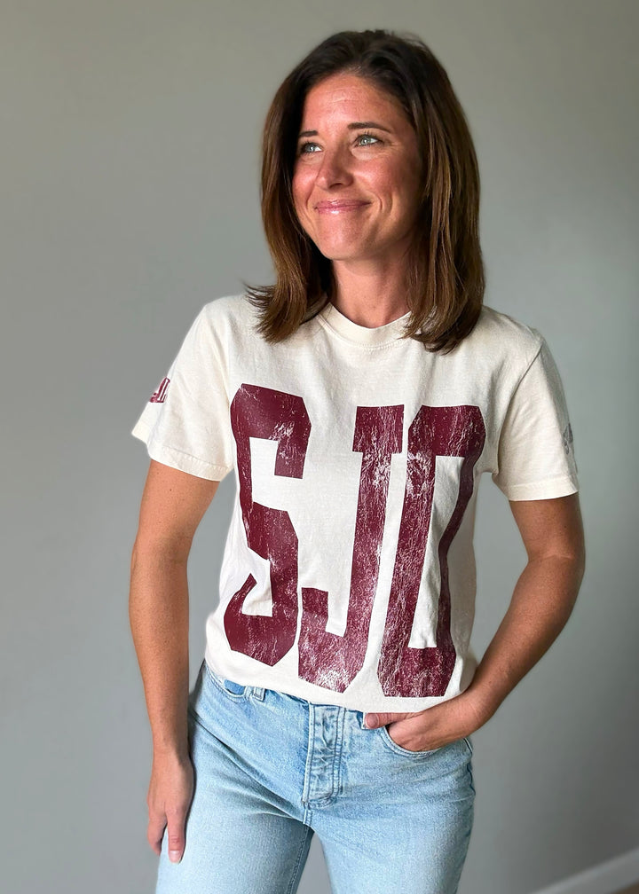 Spartans SJO Cream Tee