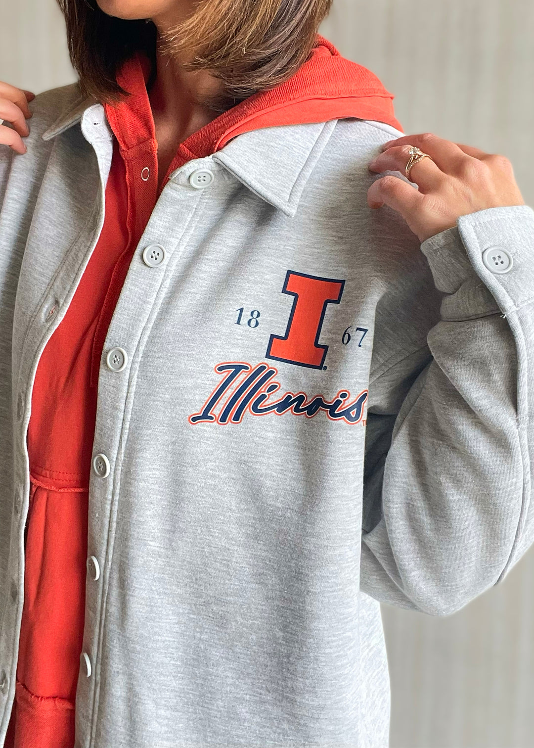 Women's Illinois Shacket 2.0