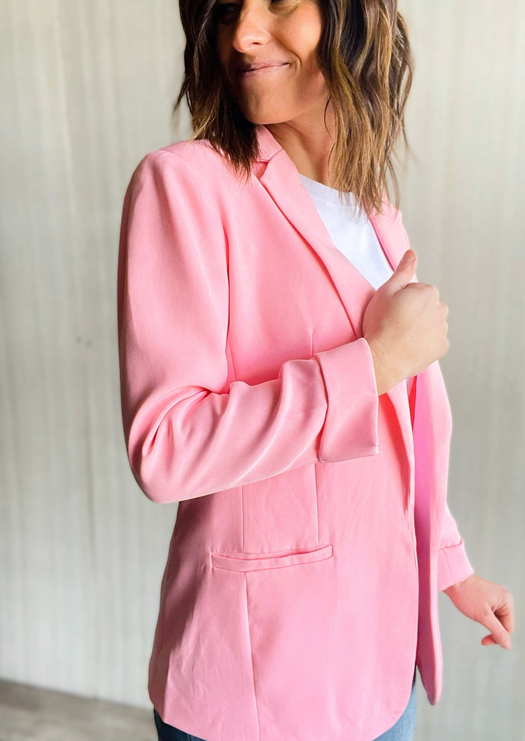 Women's Pink Blazer