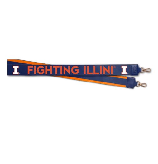 2" Fighting Illini Purse Strap 2.0