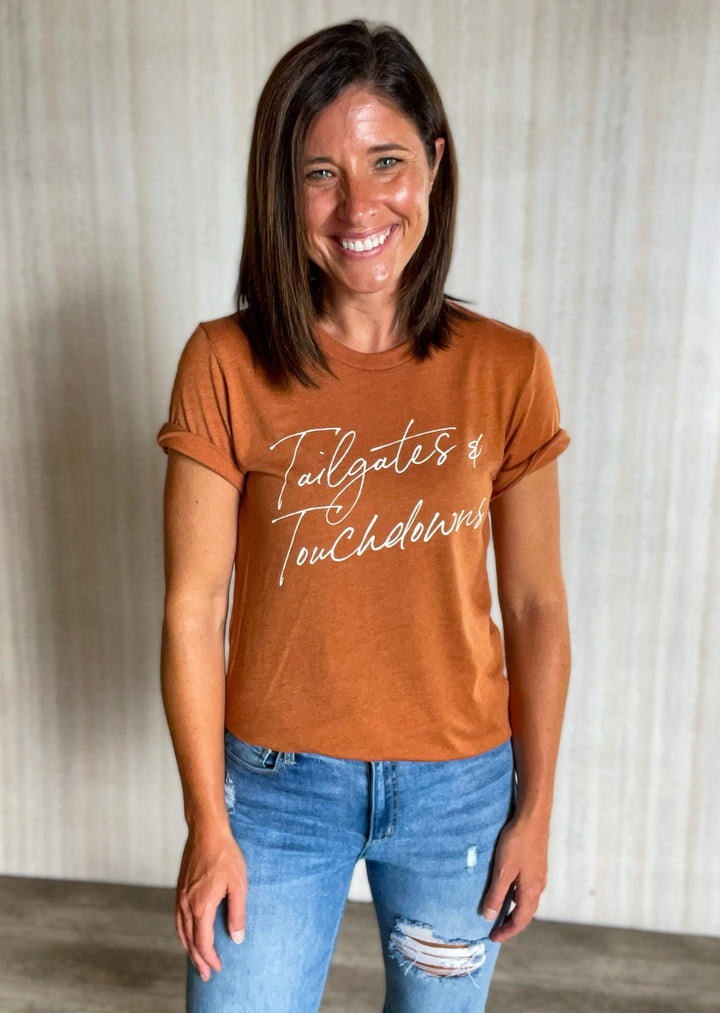 Tailgates & Touchdowns Graphic Tee