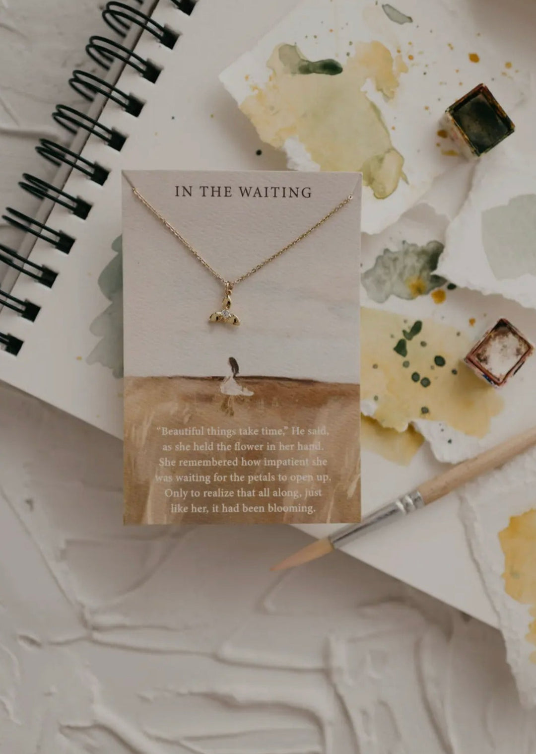 In the Waiting Necklace | Christian Necklace