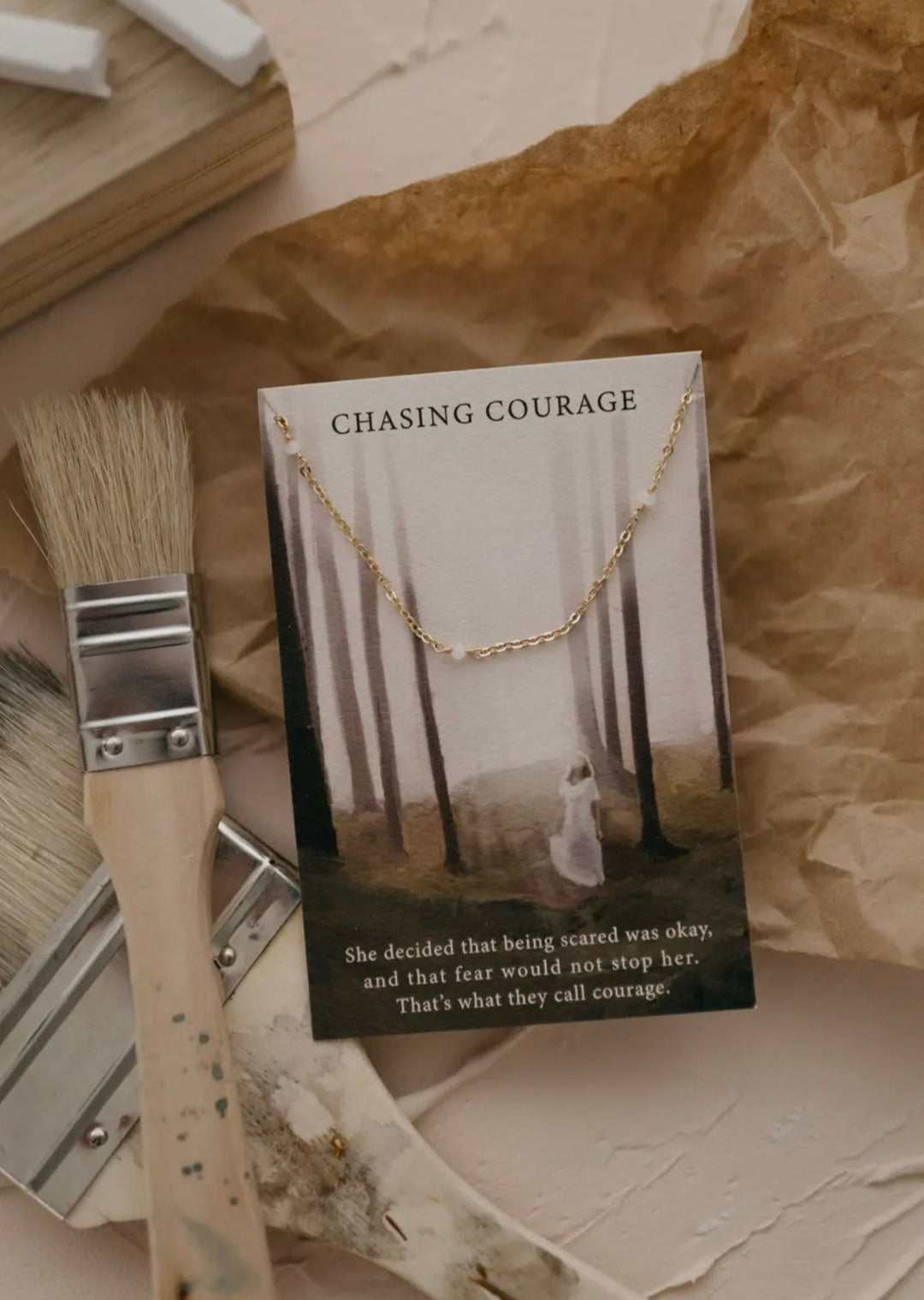 Chasing Courage Necklace | Christian Jewelry | Gifts