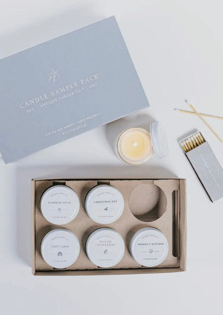 Best-Sellers Holiday Candle Sample Pack
