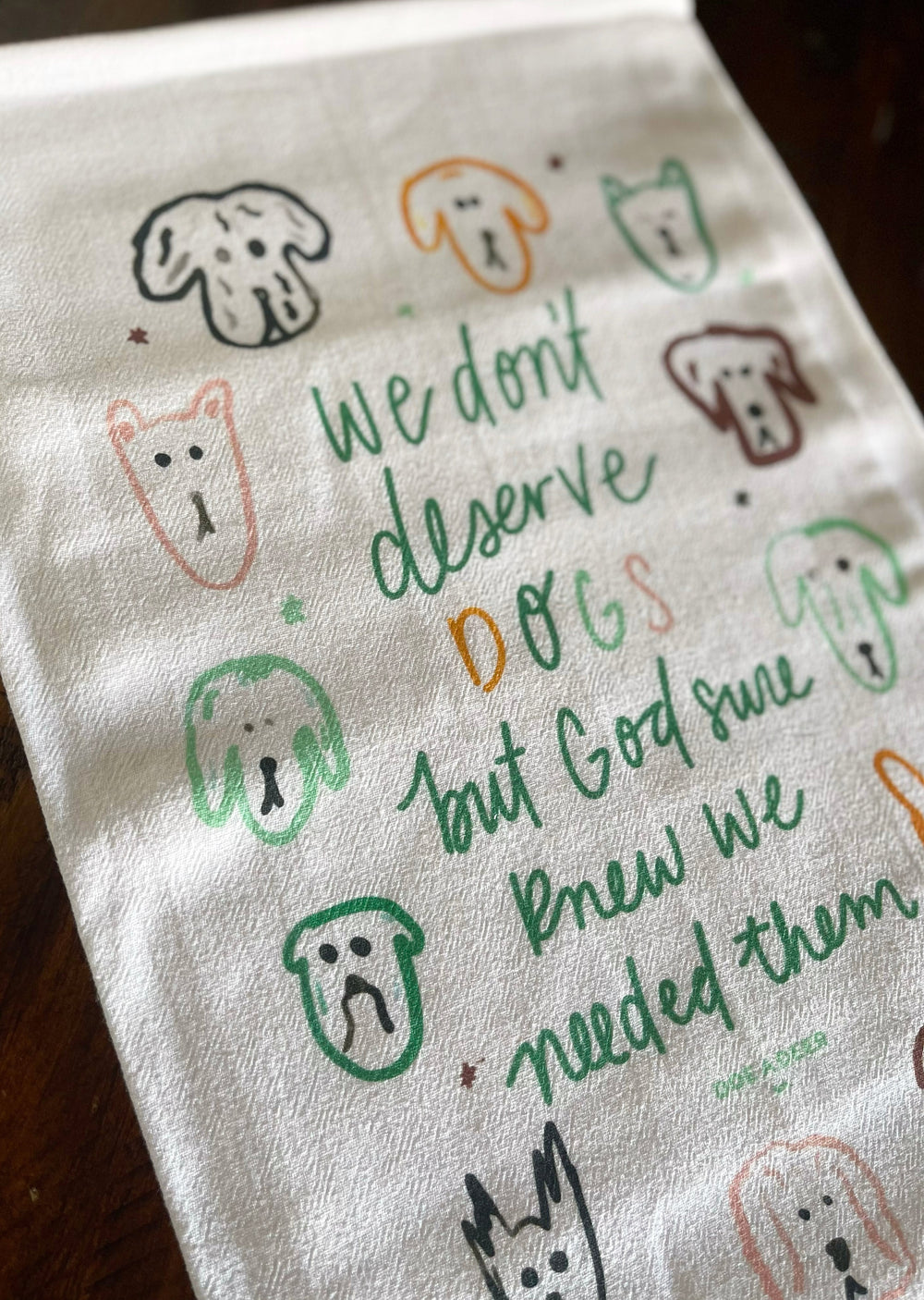 Dog Kitchen Towel