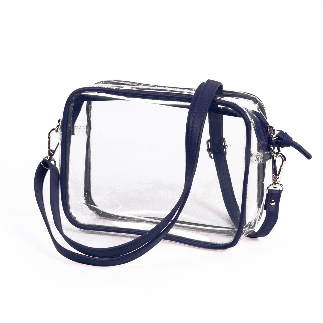 Navy Clear Bag Purse - Game Day Clear Bag