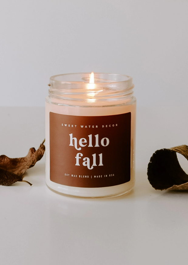 Sweet Water Decor Candles - Hello Fall 