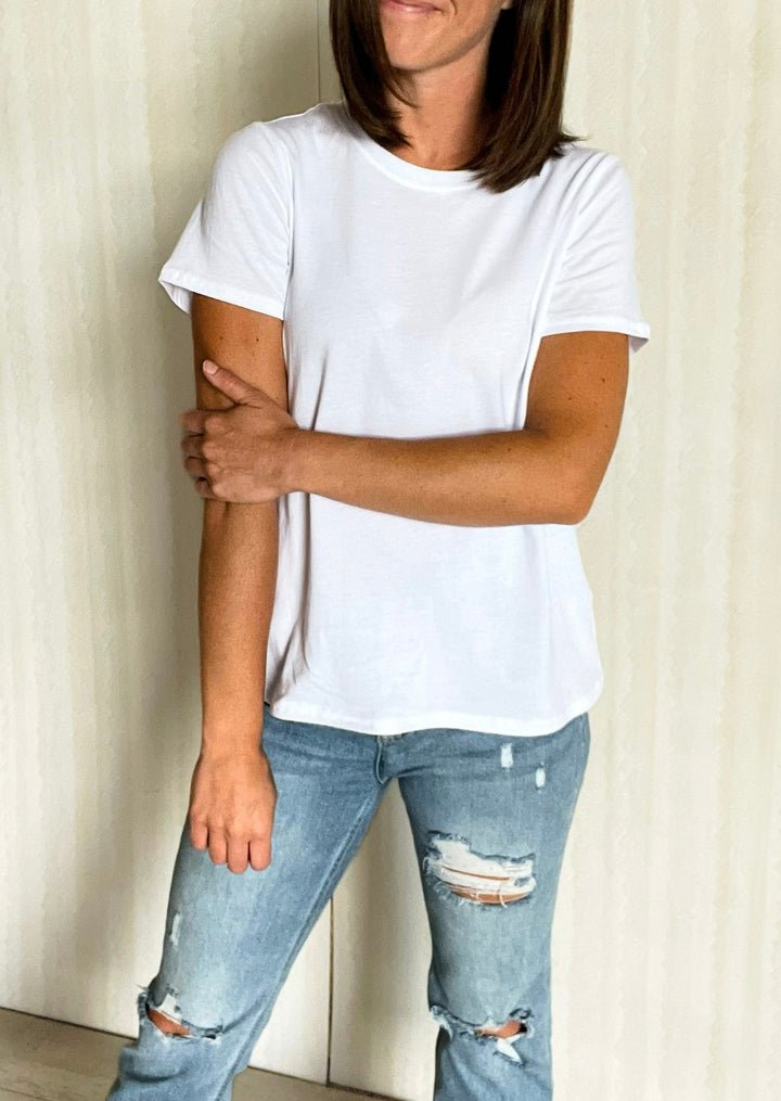 Thread & Supply White T-Shirt made with Organic Cotton