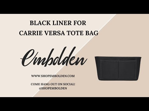 Black Liner for Carrie Versa Tote