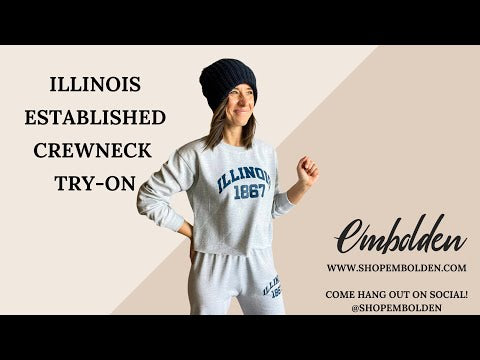 Illinois Established Crewneck