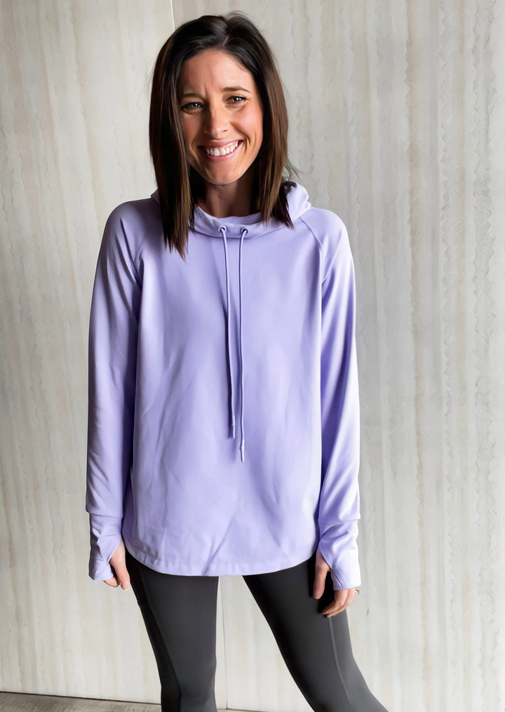 Lavender Active Hoodie