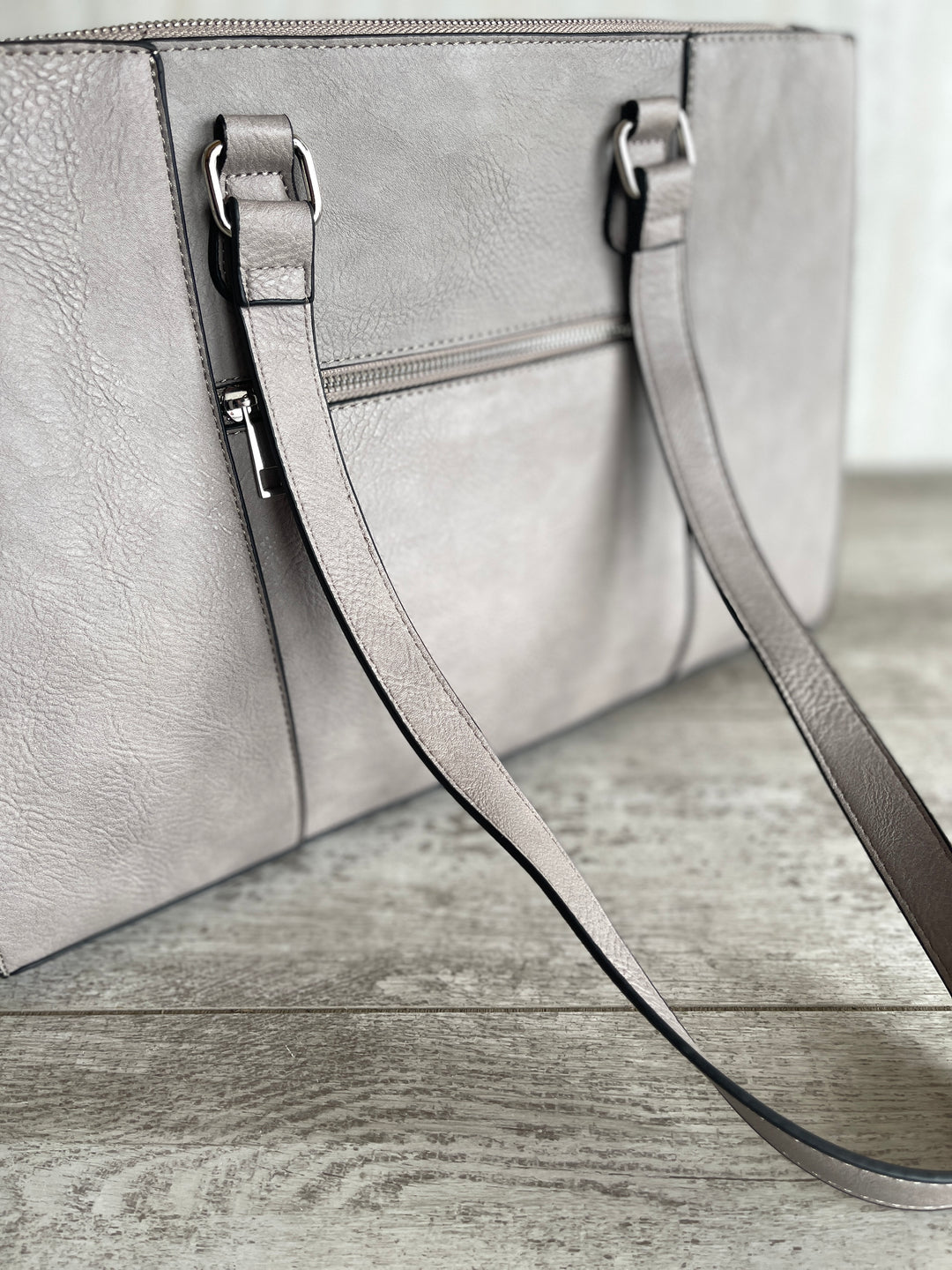 Gray Madeline Tote