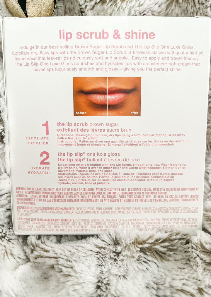 Sara Happ's Let's Glow™ Lip Scrub & Shine Kit