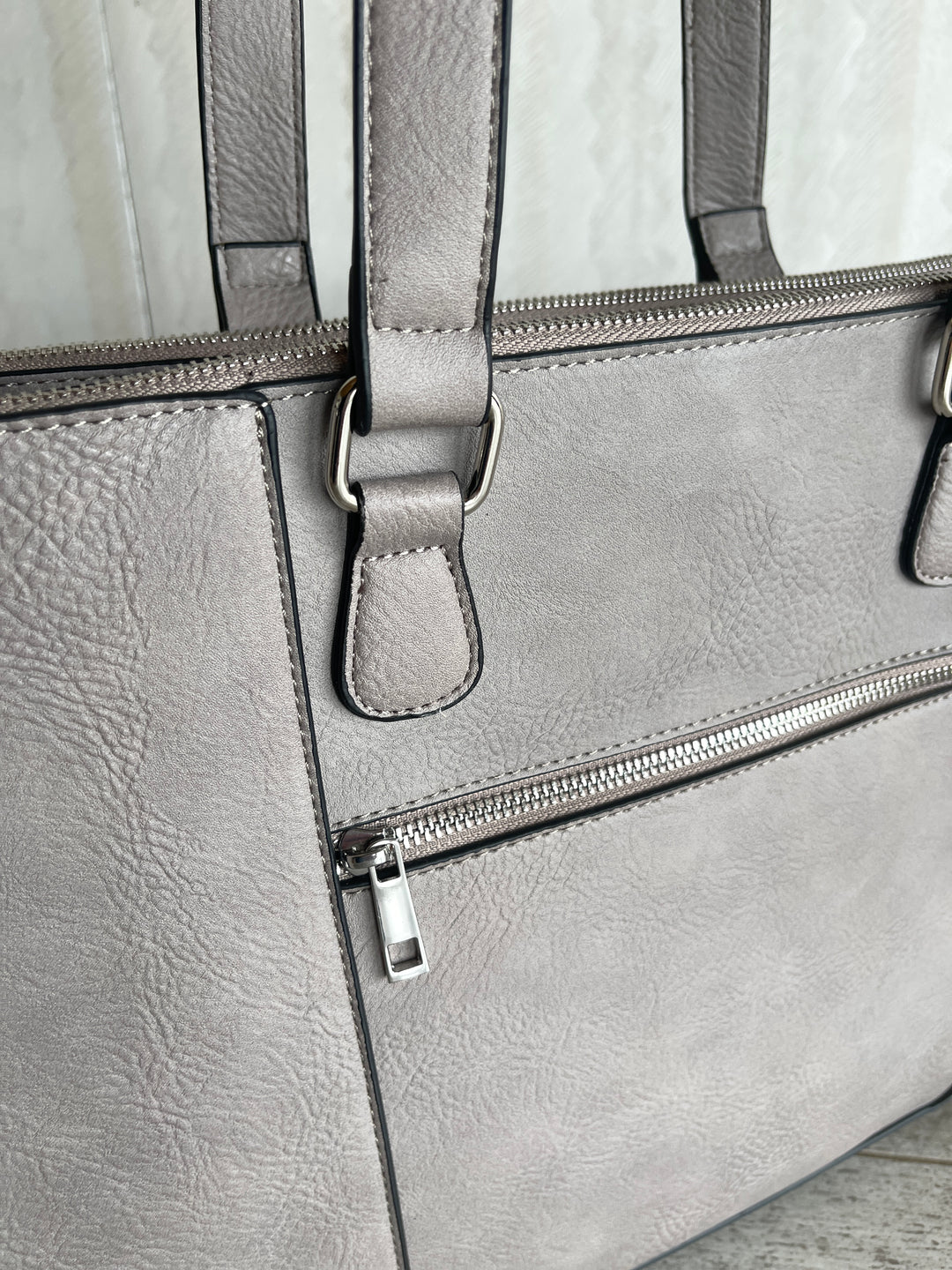 Gray Madeline Tote