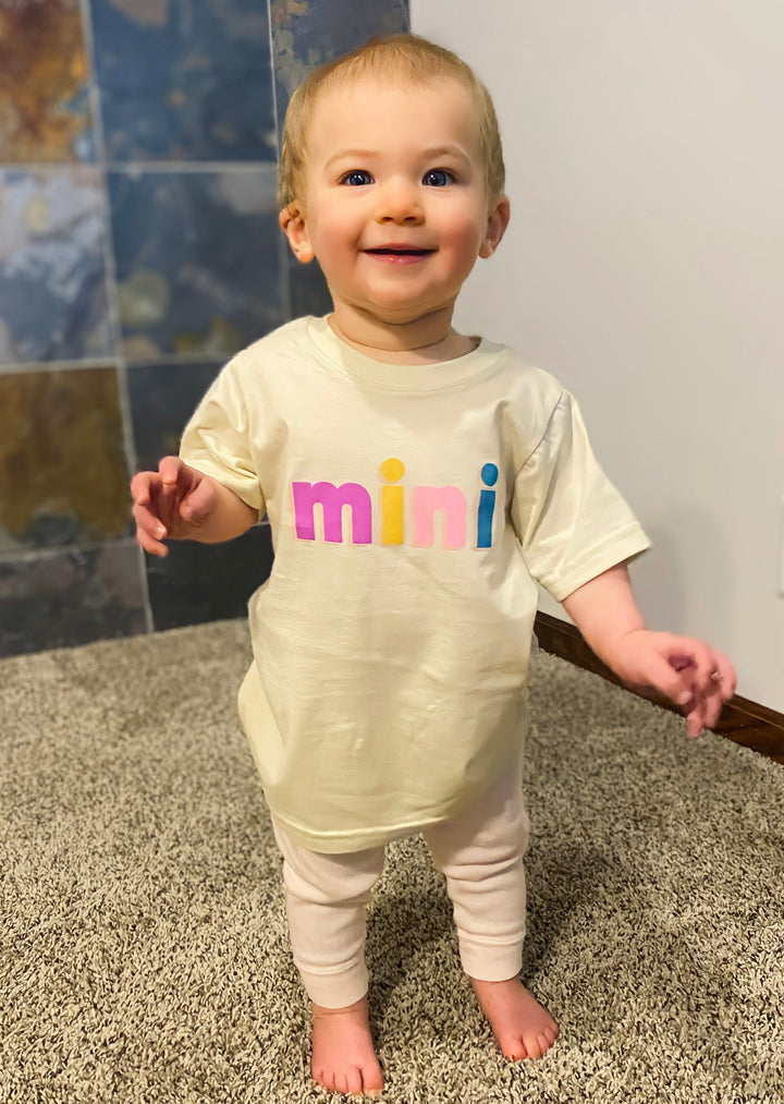 MINI Color Block Toddler Tee