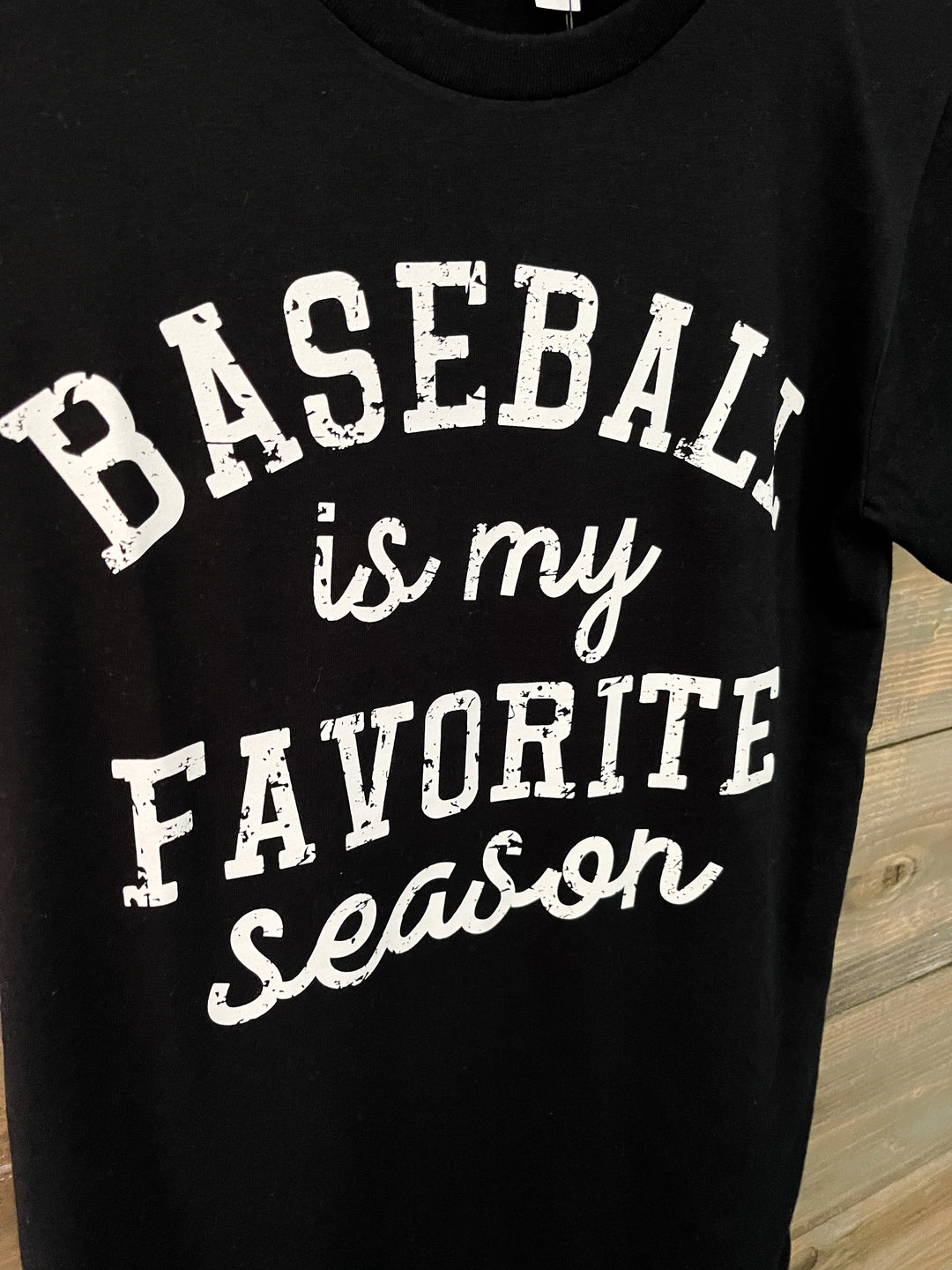 Baseball Is My Favorite Season Tee